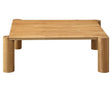 Post Coffee Table White Oak by Moe's Home at Eve Furniture