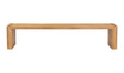 Post Dining Bench-Large Natural by Moe's Home at Eve Furniture
