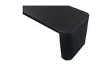 Post Dining Bench-Small Black by Moe's Home at Eve Furniture