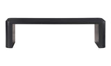Post Dining Bench-Small Black by Moe's Home at Eve Furniture
