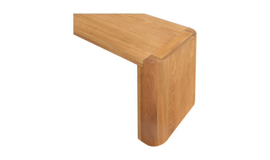 Post Dining Bench-Small Natural by Moe's Home at Eve Furniture