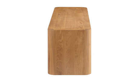Post Dining Bench-Small Natural by Moe's Home at Eve Furniture