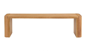 Post Dining Bench-Small Natural by Moe's Home at Eve Furniture