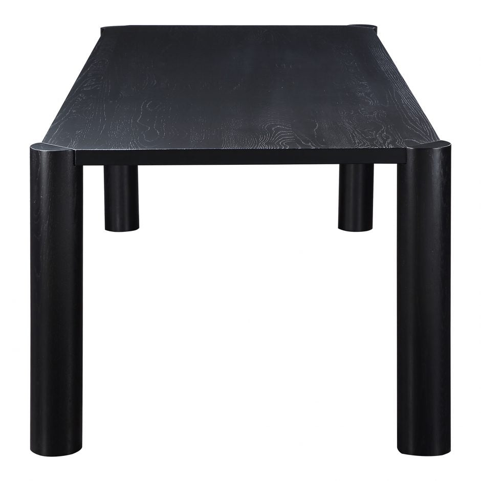 Post Dining Table - Large -Oak Black by Moe's Home at Eve Furniture