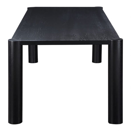 Post Dining Table - Large -Oak Black by Moe's Home at Eve Furniture
