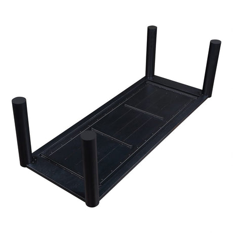 Post Dining Table - Large -Oak Black by Moe's Home at Eve Furniture