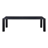 Post Dining Table - Large -Oak Black by Moe's Home at Eve Furniture