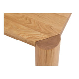 Post Dining Table - Large -Oak Natural by Moe's Home at Eve Furniture