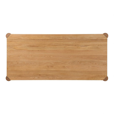 Post Dining Table - Large -Oak Natural by Moe's Home at Eve Furniture