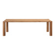 Post Dining Table - Large -Oak Natural by Moe's Home at Eve Furniture