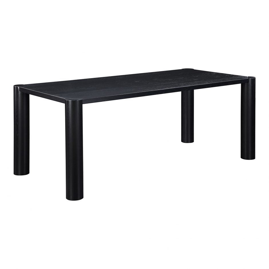 Post Dining Table - Oak Black by Moe's Home at Eve Furniture
