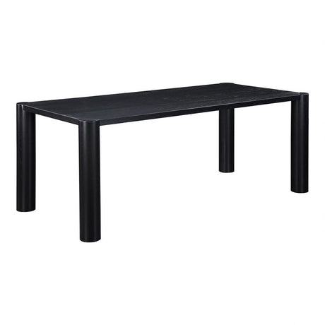 Post Dining Table - Oak Black by Moe's Home at Eve Furniture