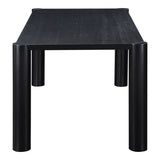 Post Dining Table - Oak Black by Moe's Home at Eve Furniture
