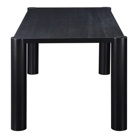 Post Dining Table - Oak Black by Moe's Home at Eve Furniture