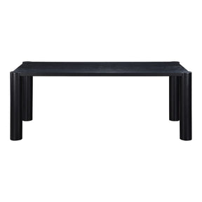 Post Dining Table - Oak Black by Moe's Home at Eve Furniture