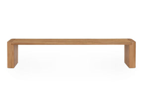 Post Natural Large Dining Bench by Moe's Home at Eve Furniture