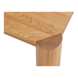 Post Natural Oak Small Dining Table by Moe's Home at Eve Furniture