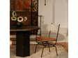 Posta Brown Leather Dining Chair by MOES at Eve Furniture