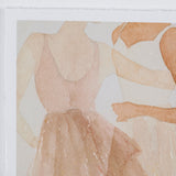 Posture by Mercana Studio a Hand Embellished Textured Framed Art Print Matted under Glass by Mercana at Eve Furniture