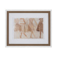 Posture by Mercana Studio a Hand Embellished Textured Framed Art Print Matted under Glass by Mercana at Eve Furniture