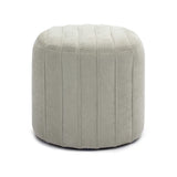 Pouch Chenille Ottoman by TOV Furniture at Eve Furniture