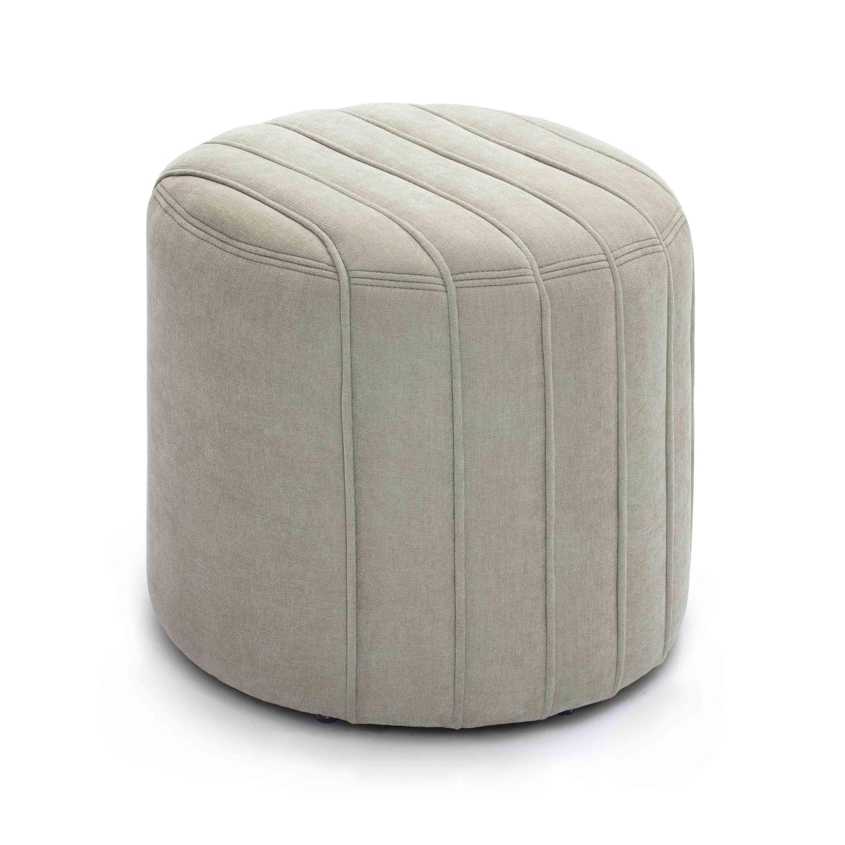 Pouch Chenille Ottoman by TOV Furniture at Eve Furniture