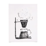 Pour Over by Mercana Studio a Hand Embellished Textured Canvas by Mercana at Eve Furniture