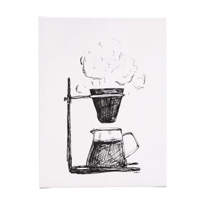 Pour Over by Mercana Studio a Hand Embellished Textured Canvas by Mercana at Eve Furniture