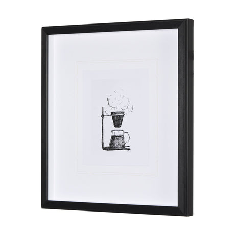 Pour Over by Simeng a Framed Art Print Matted under Glass by Mercana at Eve Furniture