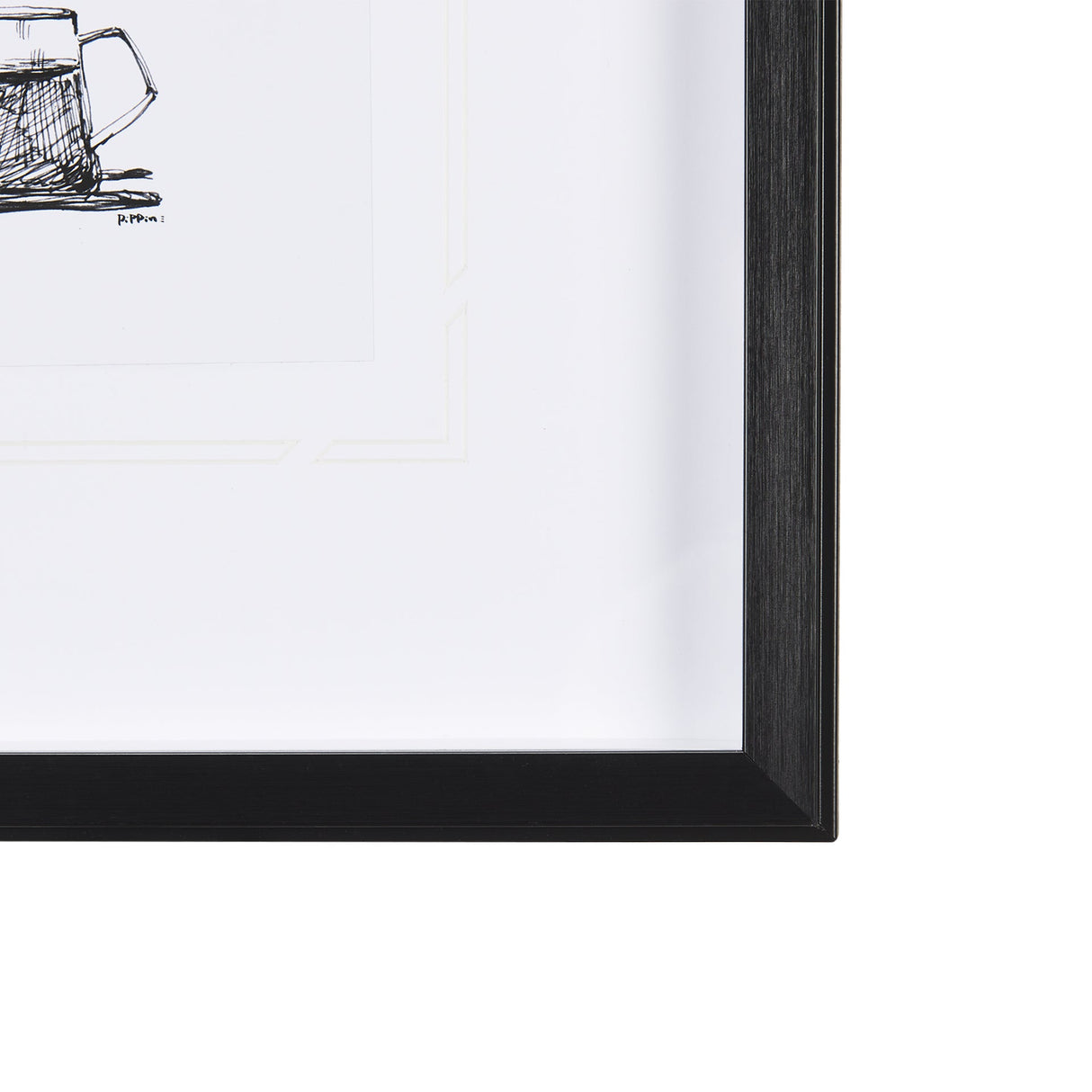 Pour Over by Simeng a Framed Art Print Matted under Glass by Mercana at Eve Furniture