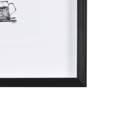 Pour Over by Simeng a Framed Art Print Matted under Glass by Mercana at Eve Furniture