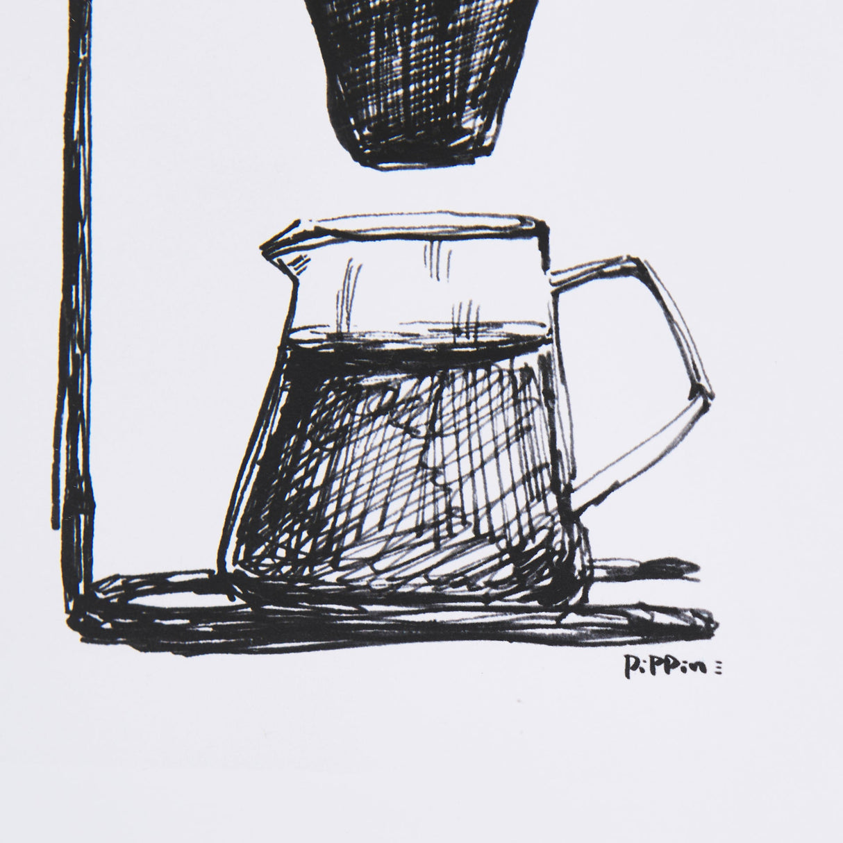Pour Over by Simeng a Framed Art Print Matted under Glass by Mercana at Eve Furniture