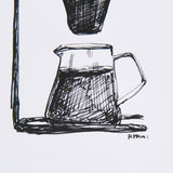 Pour Over by Simeng a Framed Art Print Matted under Glass by Mercana at Eve Furniture