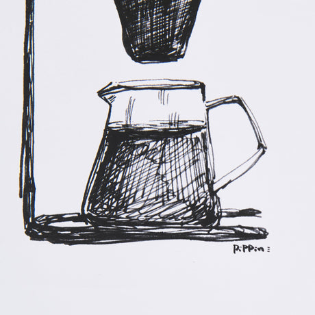 Pour Over by Simeng a Framed Art Print Matted under Glass by Mercana at Eve Furniture