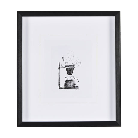 Pour Over by Simeng a Framed Art Print Matted under Glass by Mercana at Eve Furniture