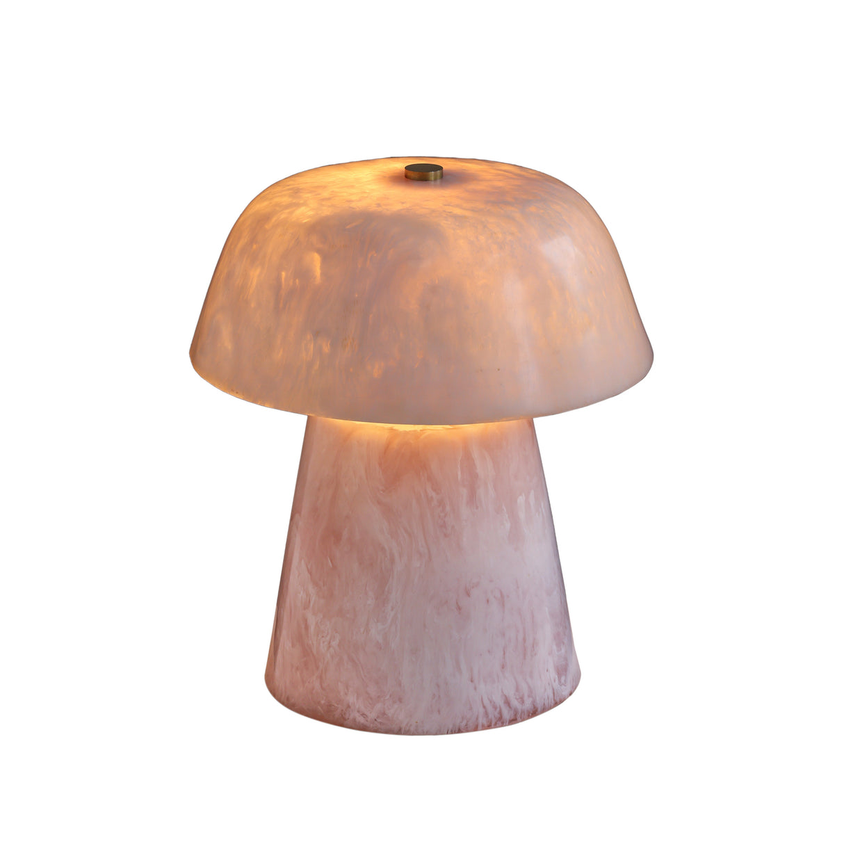 Pouty Pink Resin Table Lamp by TOV Furniture at Eve Furniture