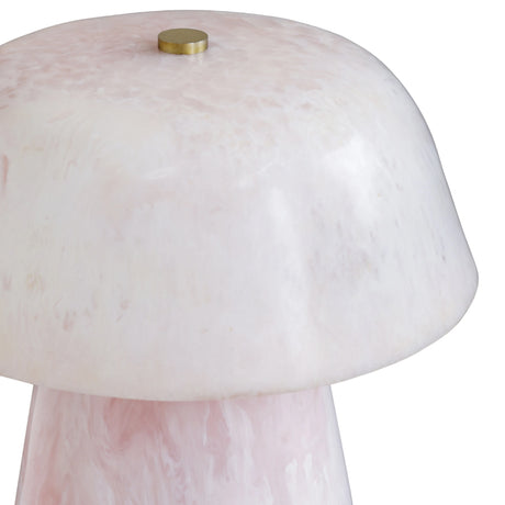 Pouty Pink Resin Table Lamp by TOV Furniture at Eve Furniture