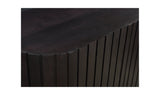 Povera 4 Door Sideboard Black by Moe's Home at Eve Furniture