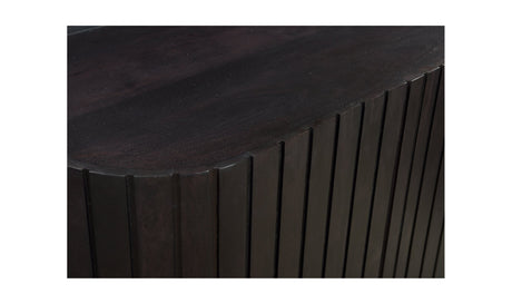 Povera 4 Door Sideboard Black by Moe's Home at Eve Furniture