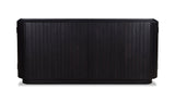 Povera 4 Door Sideboard Black by Moe's Home at Eve Furniture