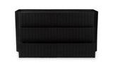 Povera 6 Drawer Dresser Black by Moe's Home at Eve Furniture