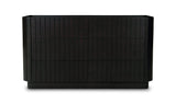 Povera 6 Drawer Dresser Black by Moe's Home at Eve Furniture