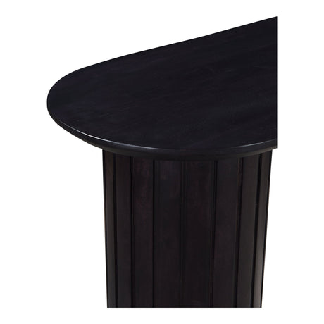 Povera Black Console Table by MOES at Eve Furniture
