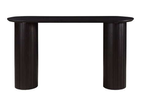 Povera Black Console Table by MOES at Eve Furniture