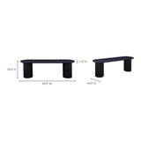 Povera Black Dining Bench by MOES at Eve Furniture