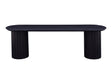Povera Black Dining Bench by Moe's Home at Eve Furniture