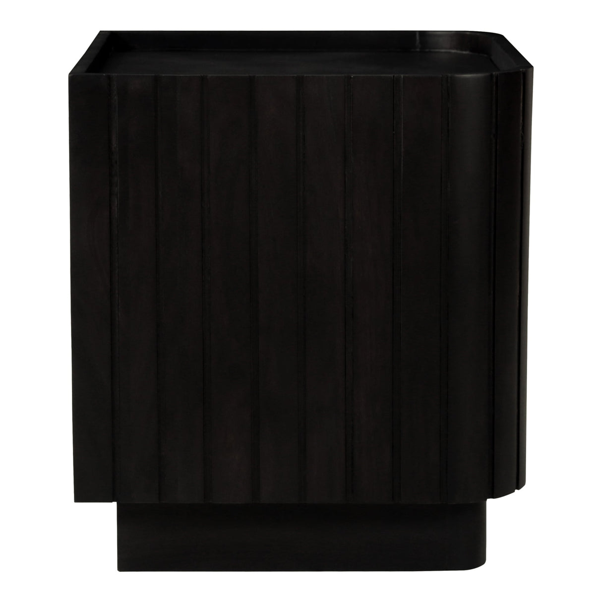 Povera Black Nightstand by MOES at Eve Furniture