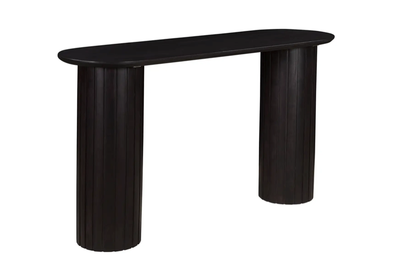 Povera Console Table - Black by Moe's Home at Eve Furniture