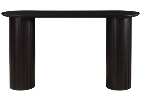 Povera Console Table - Black by Moe's Home at Eve Furniture