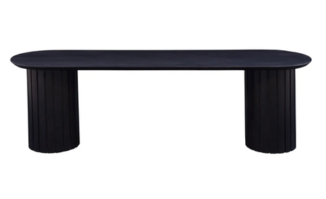 Povera Dining Bench - Black by Moe's Home at Eve Furniture